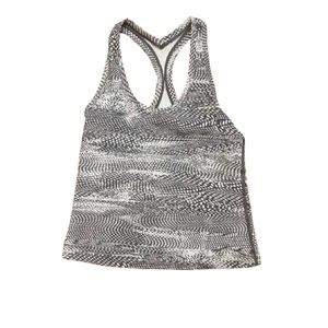 Lululemon race length cool racerback snake print NWOT